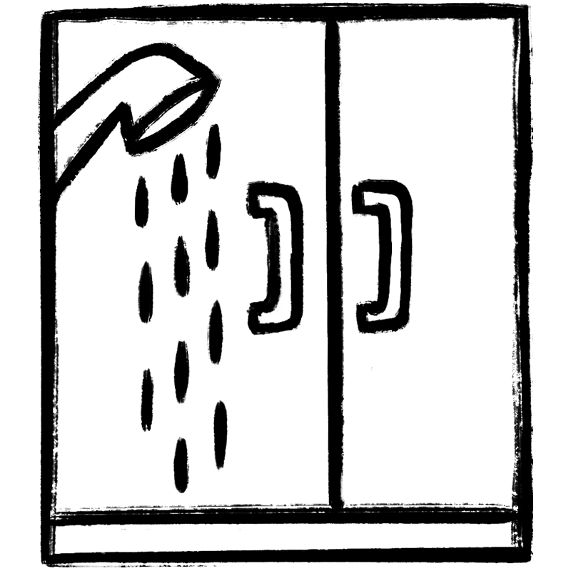 Salle d’eau privative